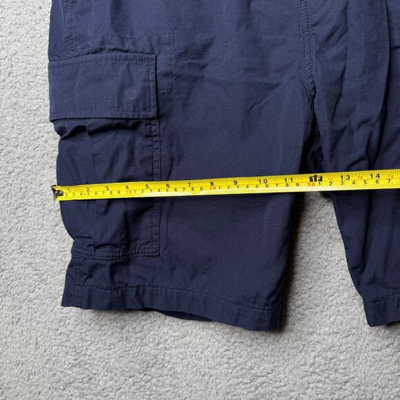 Levis Cargo Shorts Mens Size 38 Two Horse Levi Strauss Blue Outdoor Waterless - Picture 4 of 14